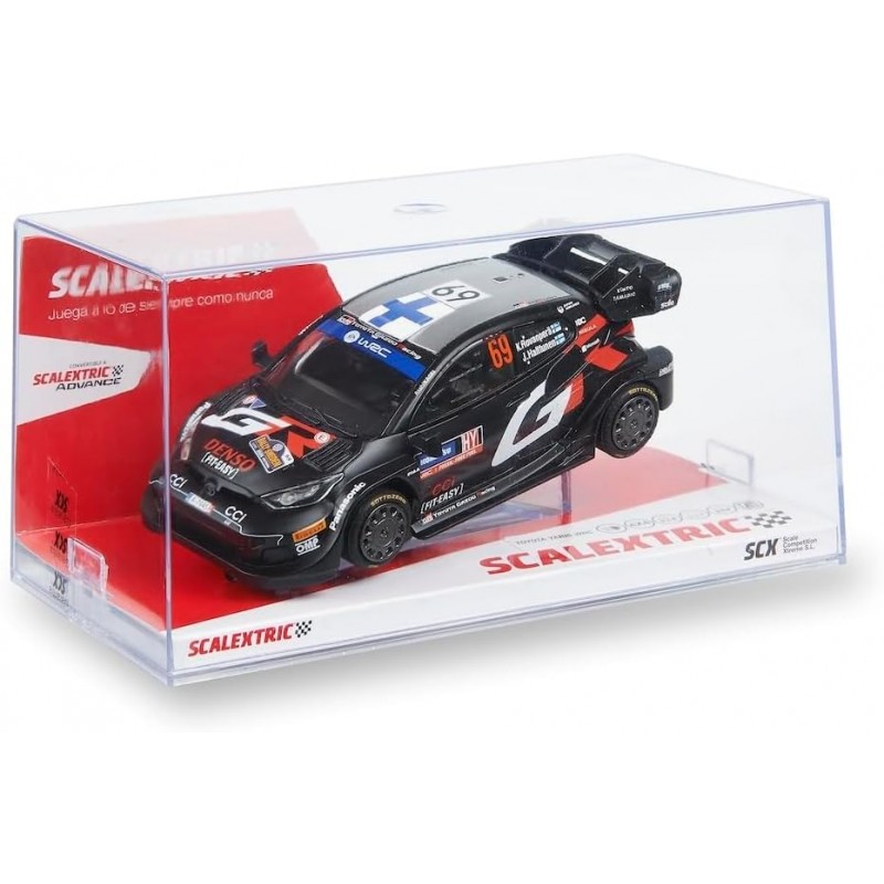 Coche Scalextric Original U10529. 1/32. Toyota Yaris WRC - Rally de Suecia 24