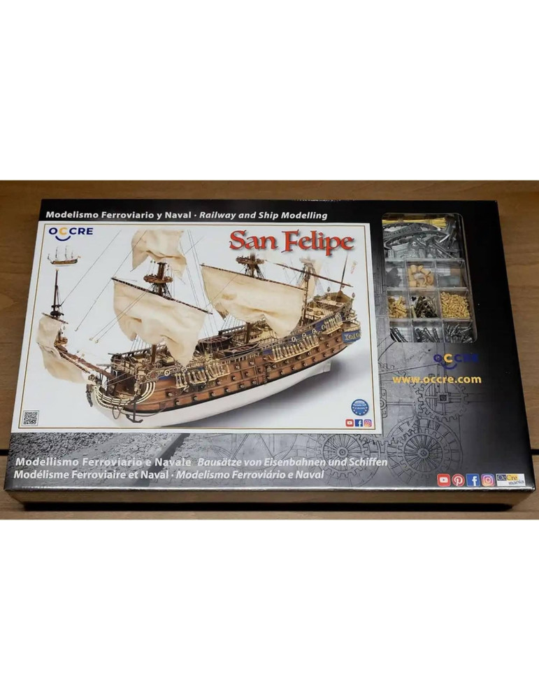 Occre 15002. Maqueta Barco San Felipe. Escala 1/86