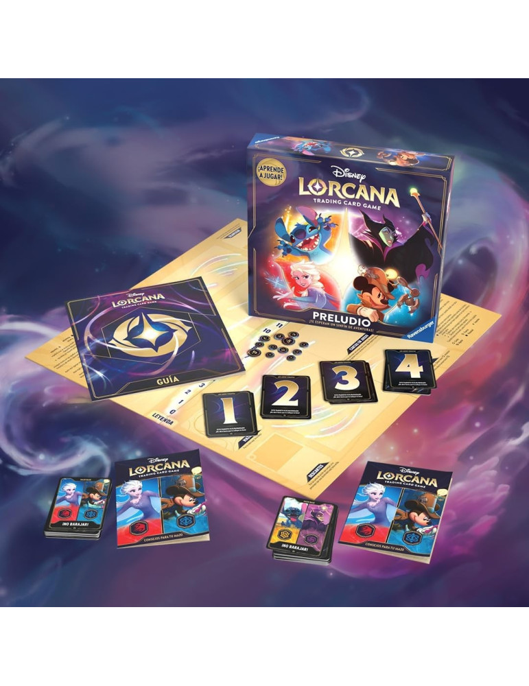 Ravensburger 98567. Disney Lorcana TCG: Preludio. 2 jug. +8 años