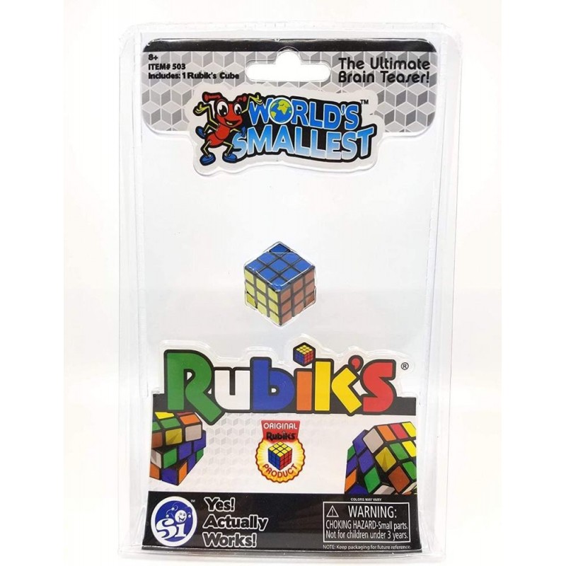 Worlds Smallest 503. Cubo de Rubik´s. 1 jug +8 años