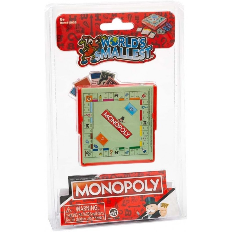 Worlds Smallest 5038. Monopoly. 2 jug +6 años