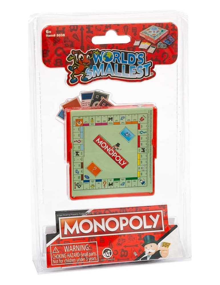 Worlds Smallest 5038. Monopoly. 2 jug +6 años