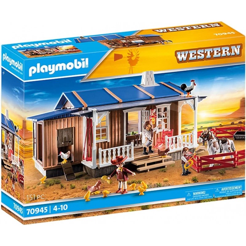 Playmobil 70945. Rancho del Oeste