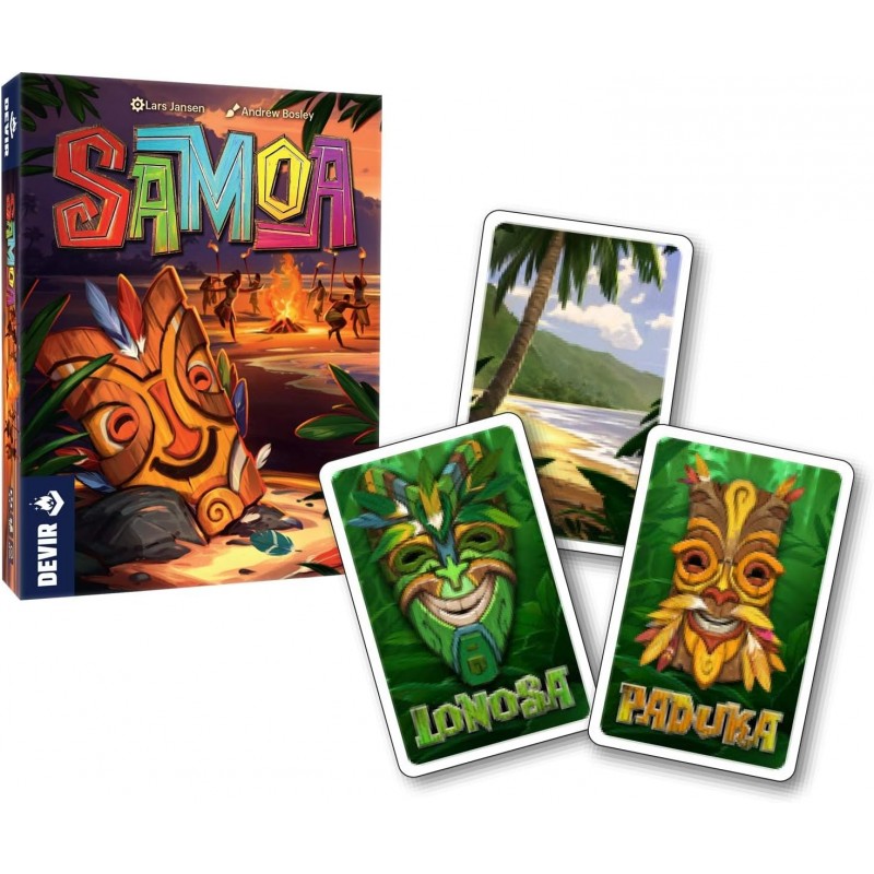 Devir BGSAMEE. Juego de Mesa. Samoa. +10 años