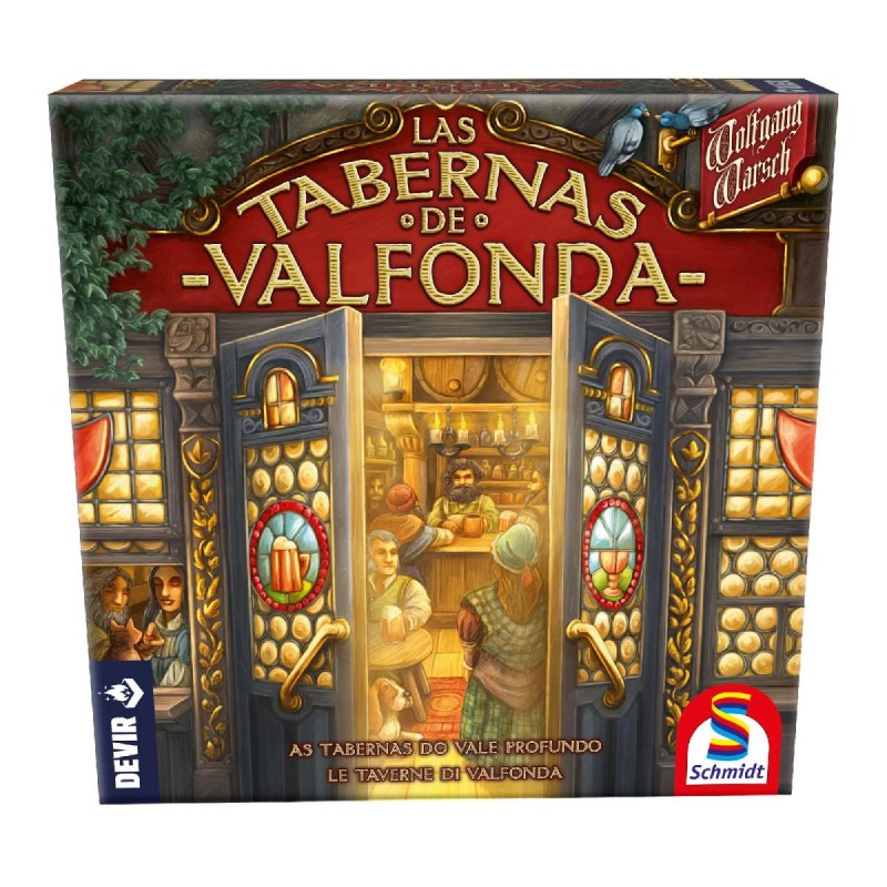 Devir BGTAV. Juego de Mesa Las Tabernas de Valfonda. +12 años