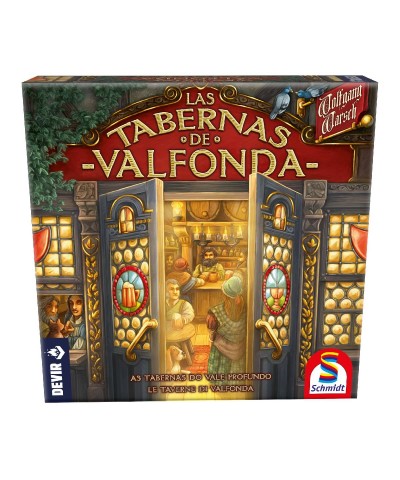 Devir BGTAV. Juego de Mesa Las Tabernas de Valfonda. +12 años