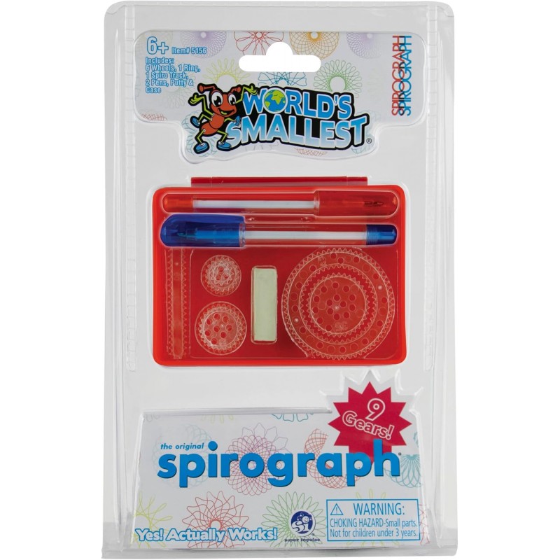 Worlds Smallest 5156. Spirograph. 2 jug +6 años