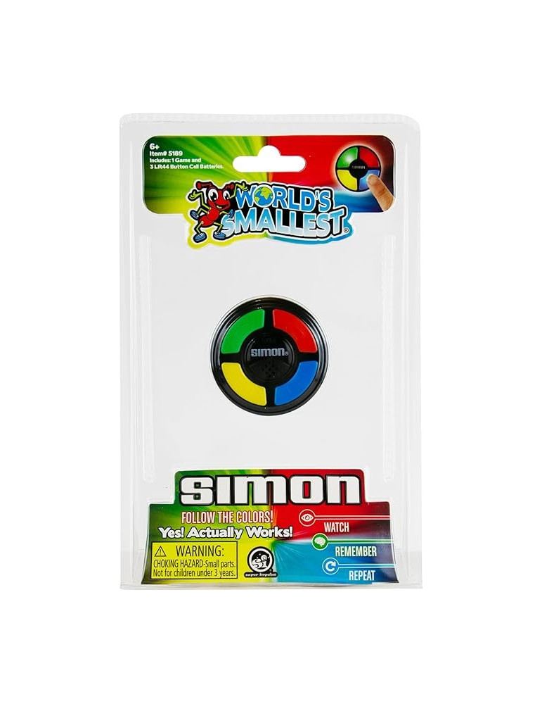 Worlds Smallest 5189. Simon. 2 jug +6 años