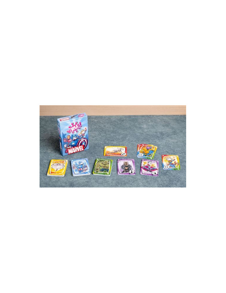 Juego de Cartas Virus MARVEL. 2-5 jug. +8 años