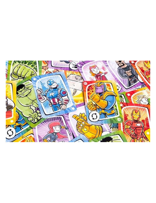 Juego de Cartas Virus MARVEL. 2-5 jug. +8 años