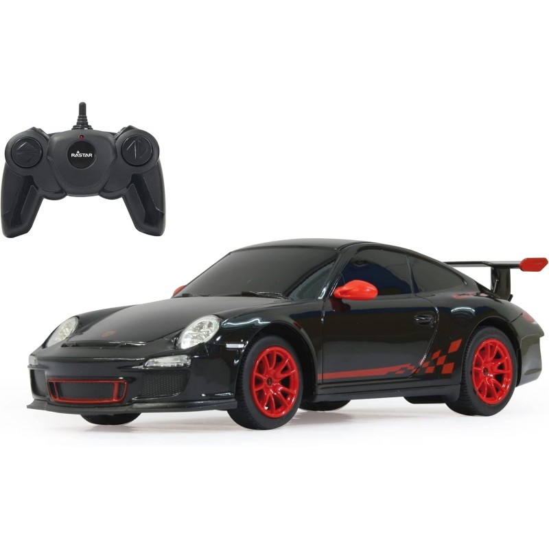 Jamara 404095. Coche Radiocontrol Porsche GT3 RS . 1/24. Negro