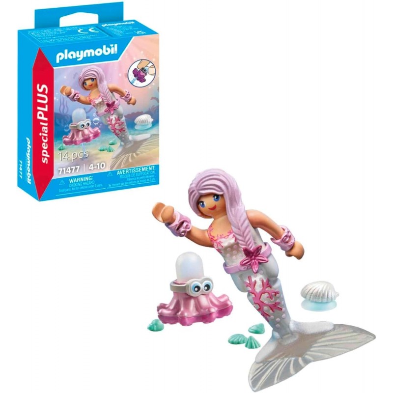 Playmobil 71477 Special PLUS. Sirena con pulpo. 4-10 años