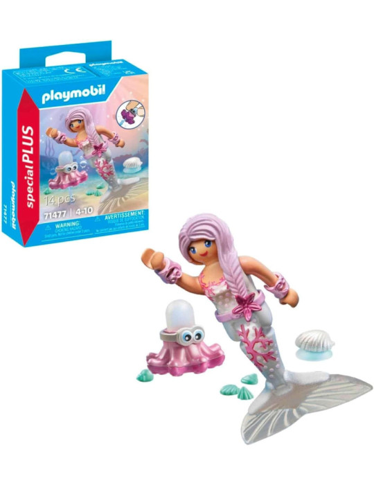 Playmobil 71477 Special PLUS. Sirena con pulpo. 4-10 años