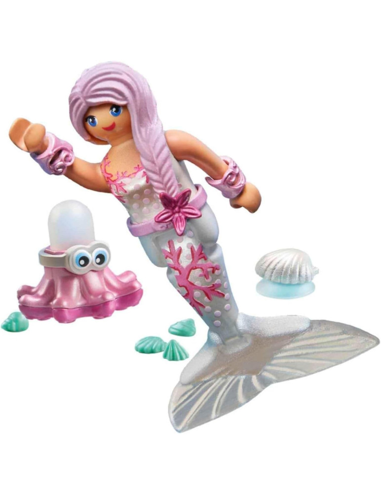Playmobil 71477 Special PLUS. Sirena con pulpo. 4-10 años