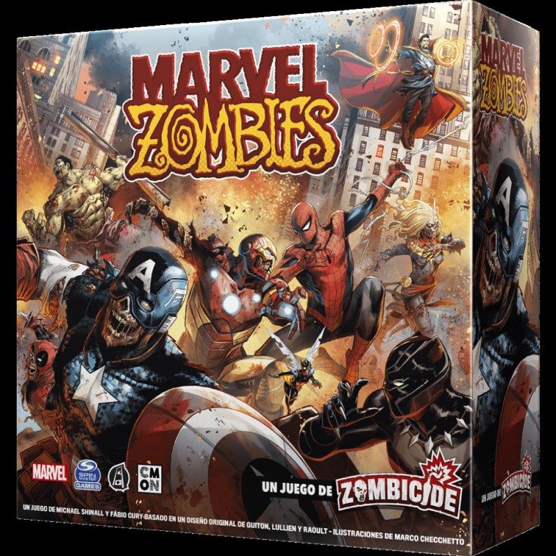 CMMZB002ES. Juego de Mesa. Marvel Zombies. 1-6 jug. +14 años