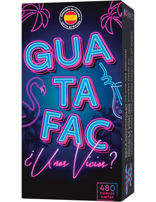 LCGF02ES. Juego de Mesa. Guatafac ¿Unos vicios?. 3 o + jug. +16 años