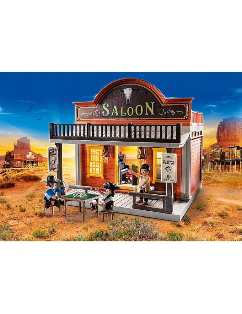 Playmobil 70946 Western. Salón del Oeste. De 4 a 10 años