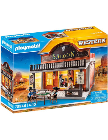 Playmobil 70946 Western. Salón del Oeste. De 4 a 10 años