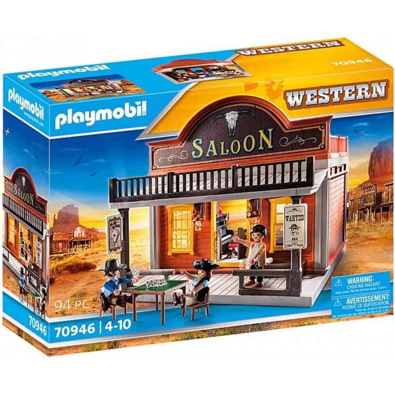 Playmobil 70946 Western. Salón del Oeste. De 4 a 10 años