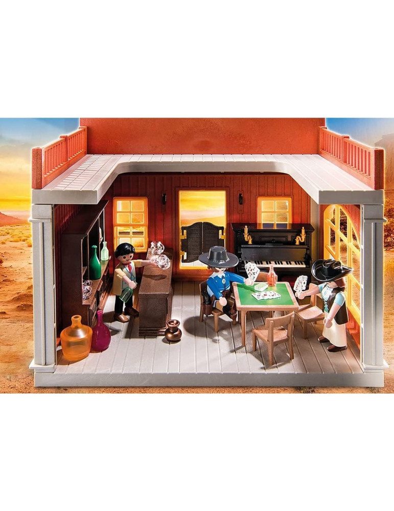 Playmobil 70946 Western. Salón del Oeste. De 4 a 10 años
