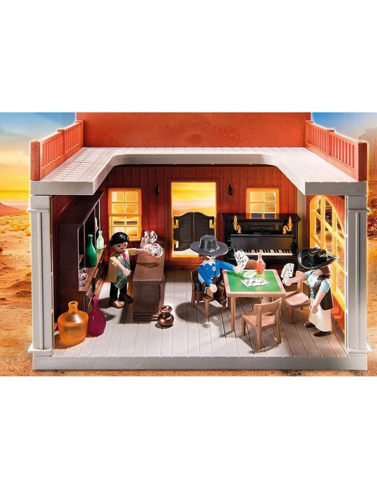 Playmobil 70946 Western. Salón del Oeste. De 4 a 10 años