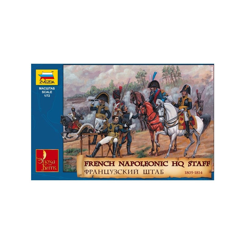 Zvezda 8080. 1/72 Soldados Napoleón 1805-1814