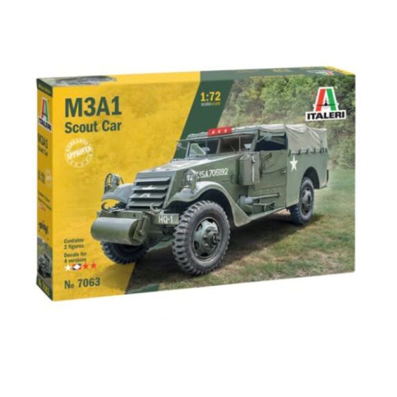 Italeri 7063. 1/72 Blindado M3A1 Scout Car