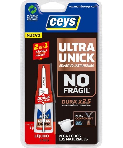 Ceys Ultraunick Liquido. 5g. 2 en 1. Cánula y Pincel.