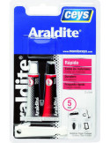 Ceys Araldit Rápido 5 minutos. Adhesivo Epoxy 2 componentes. 5+5ml