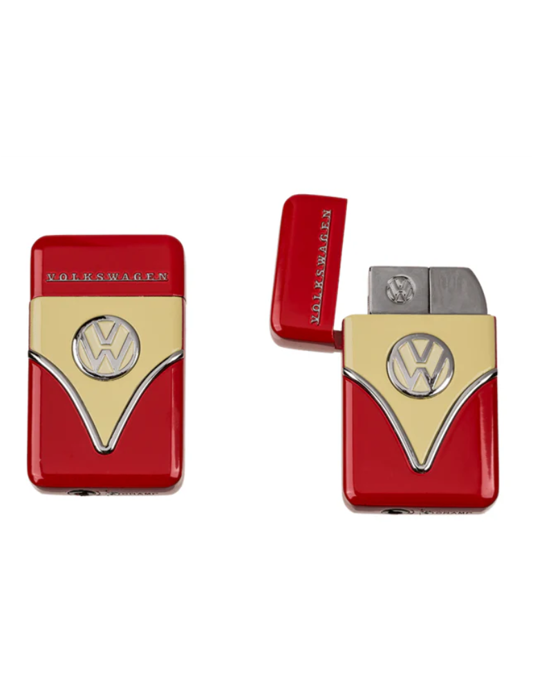 Mechero Encendedor Storm de metal. Emblema Volkswagen