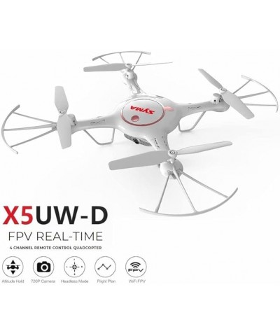 Syma X5UW-D WiFi FPV Ajustable 720P HD cámara RTF Flujo óptico posicionamiento Altitude Hold