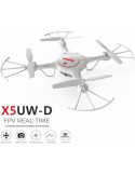 Syma X5UW-D WiFi FPV 720P Altitud de la cámara Hold Way Point RC Drone Quadcopter-