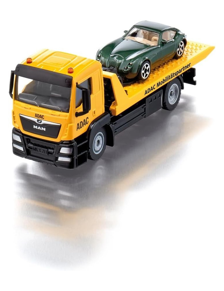 Siku 2722. 1/55 Camión Mercedes Asistencia ADAC con Coche