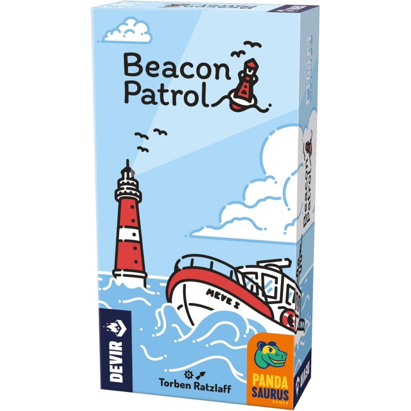 Devir BGBEATR. Juego de Mesa Beacon Patrol. 1-4jug +8 años