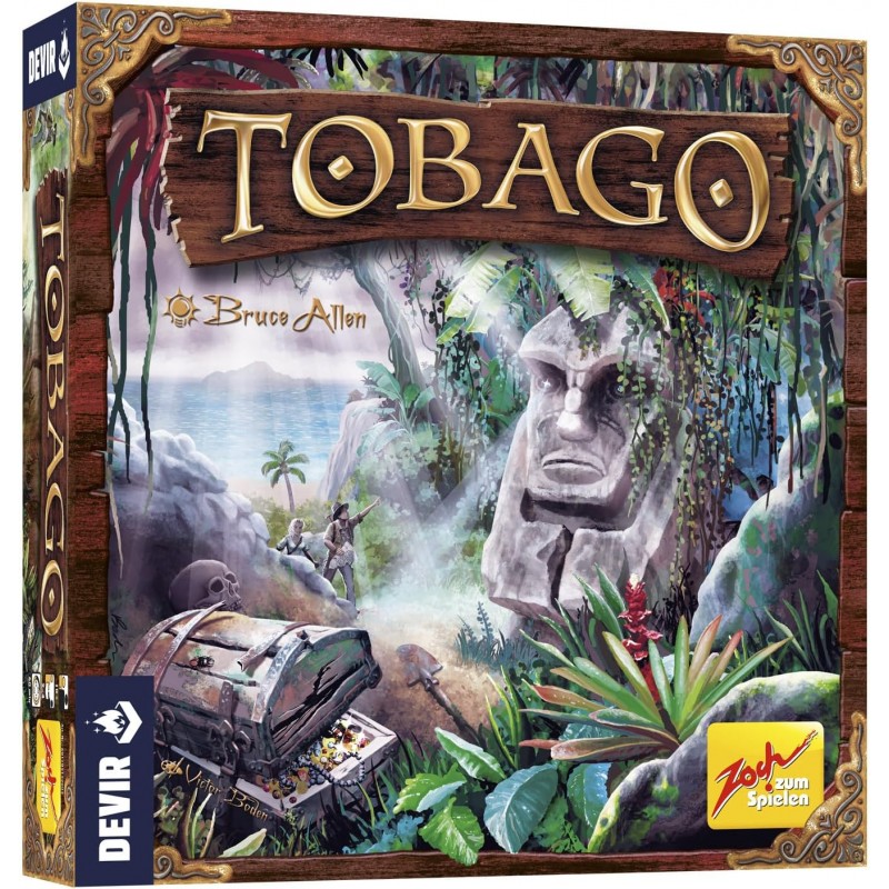 Devir BGTOBSP. Juego de Mesa Tobago. 2-4 jug +10 años