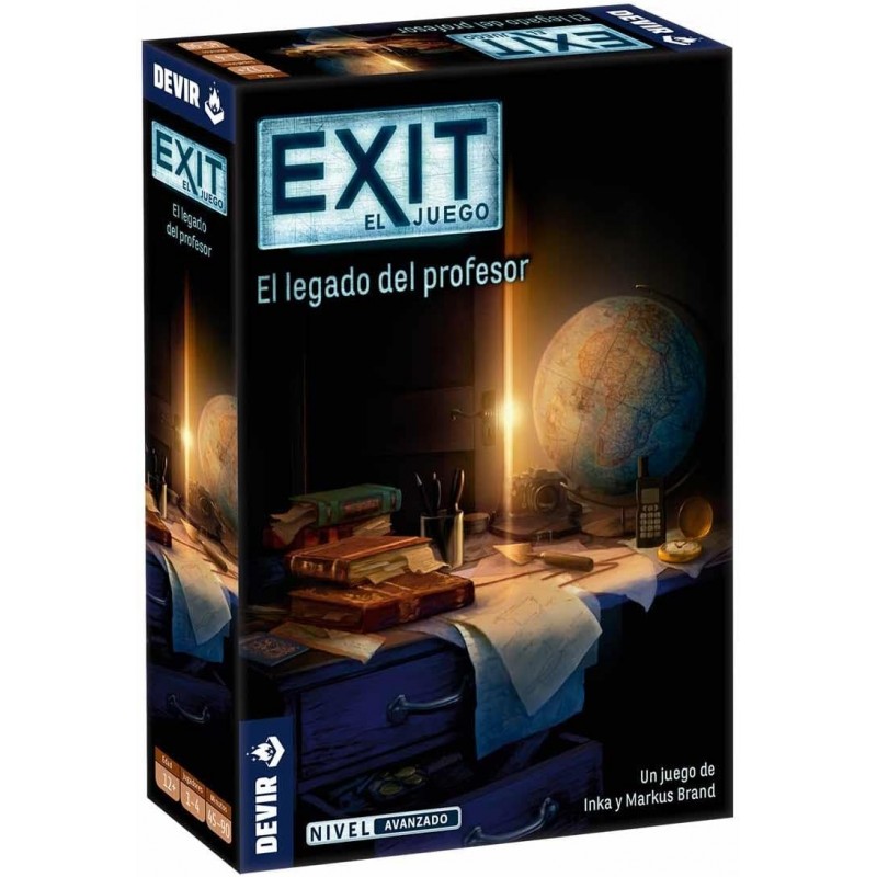 Devir BGEXIT24SP. Juego de Mesa Exit El Legado del Profesor. 1-4 jug +12 años