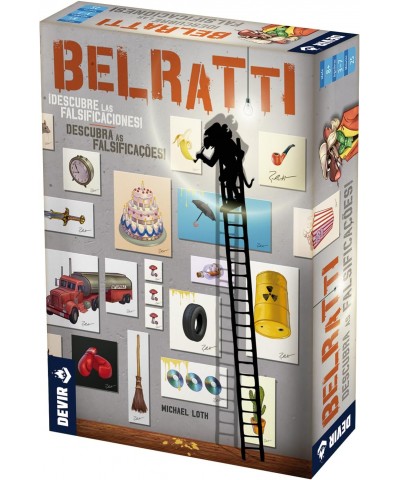 Devir BGBELPS. Juego de Mesa Belratti. 3-7 jug +8 años