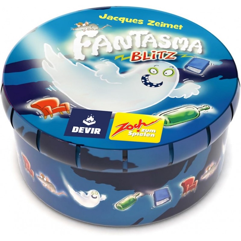 Devir BGFANMTR. Juego de Mesa Fantasma Blitz Mini. 2-8 jug +8 años