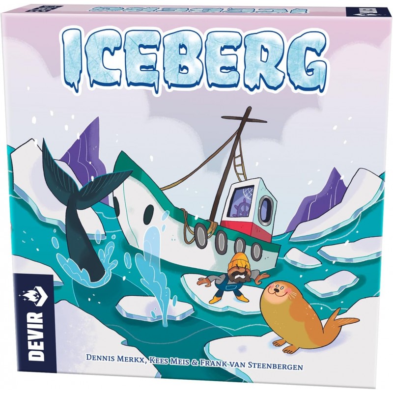 Devir BGICEEE. Juego de Mesa Iceberg. 2-6 jug +6 años