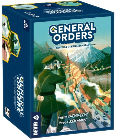 Devir BGGEOSP. Juego de Mesa General Orders. 2 jug +14 años