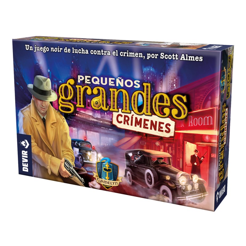 Devir BGPGCSP. Juego de Mesa Pequeños Grandes Crimenes.  1-4 jug +14 años