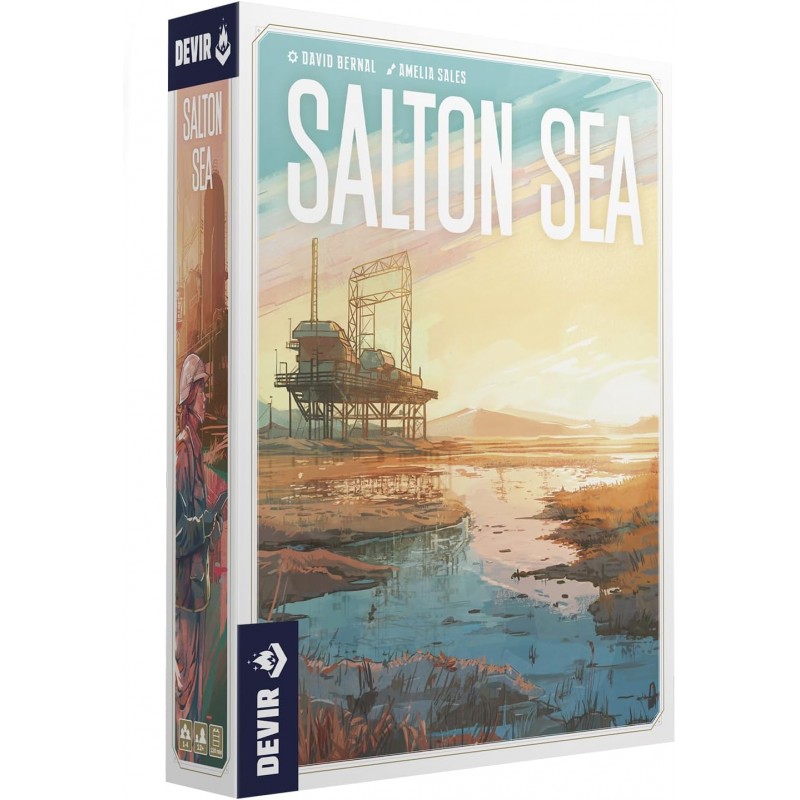 Devir BGSALML. Juego de Mesa Salton Sea.  1-4 jug +12 años