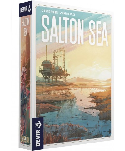 Devir BGSALML. Juego de Mesa Salton Sea.  1-4 jug +12 años