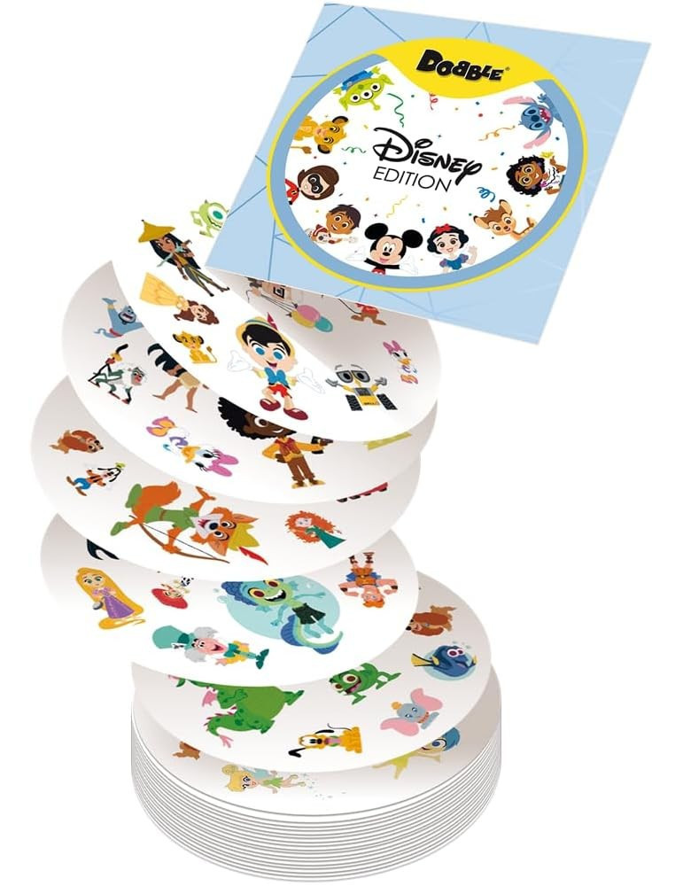 DOBD08ML4. Juego de Mesa. Dobble Disney. 2-8 jug +6 años