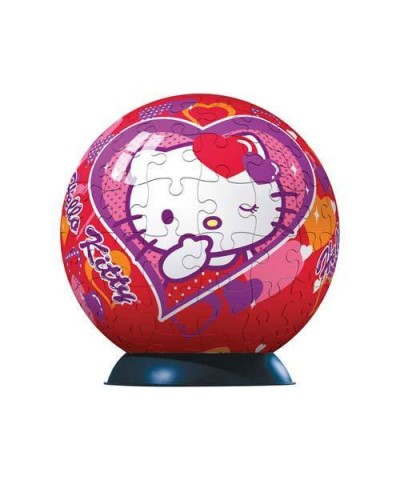 113361. Puzzle Ball 96 piezas Ravensburger, Hello Kitty