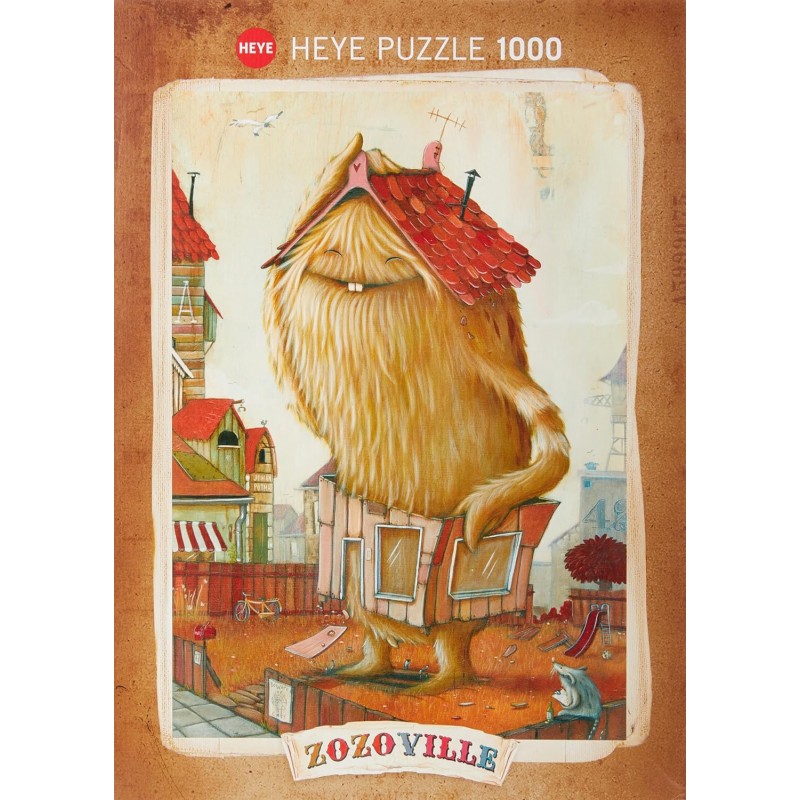 Heye 29812. Puzzle 1000 piezas. El Vecindario. Zozoville