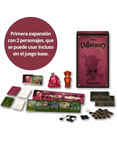 Ravensburger 22846. Juego de Mesa Disney Villainous Sugar and Spite