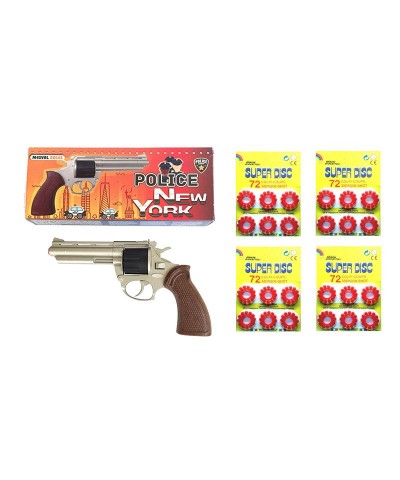 Revolver metálico de Fulminantes Policía New York 64823/63863x4ud