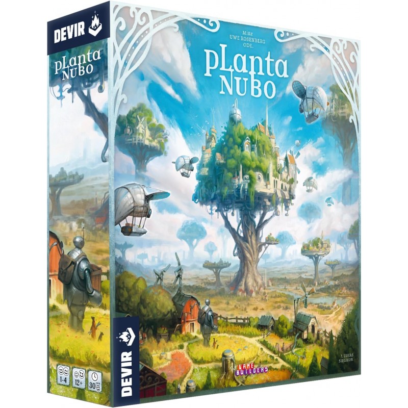 Devir BGPLAEC. Juego de Mesa Planta Nubo. 1-4 jug +12 años