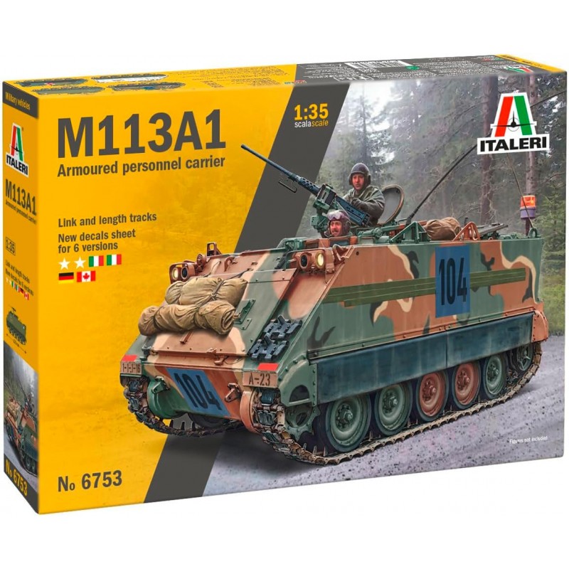 Italeri 6753. 1/35 Maqueta Tanque M-113 A1